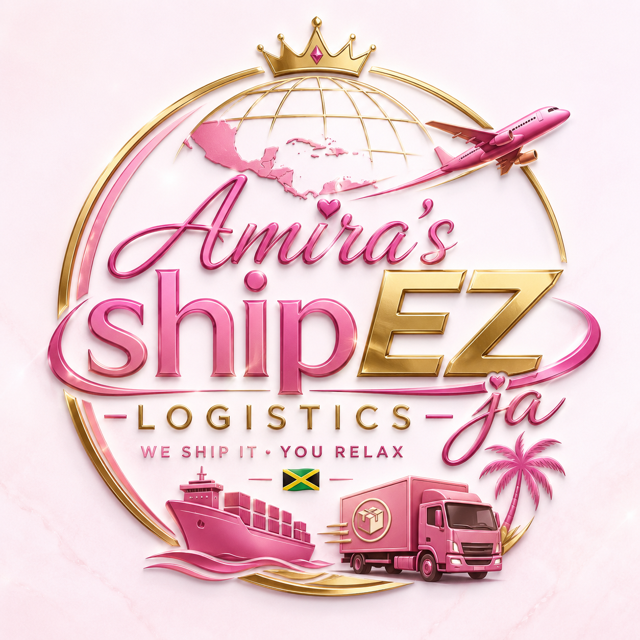 AMIRA'S SHIPEZ LOGISTICS JA logo
